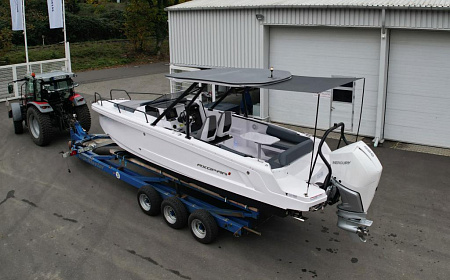 Катер Axopar 25 Cross-Top